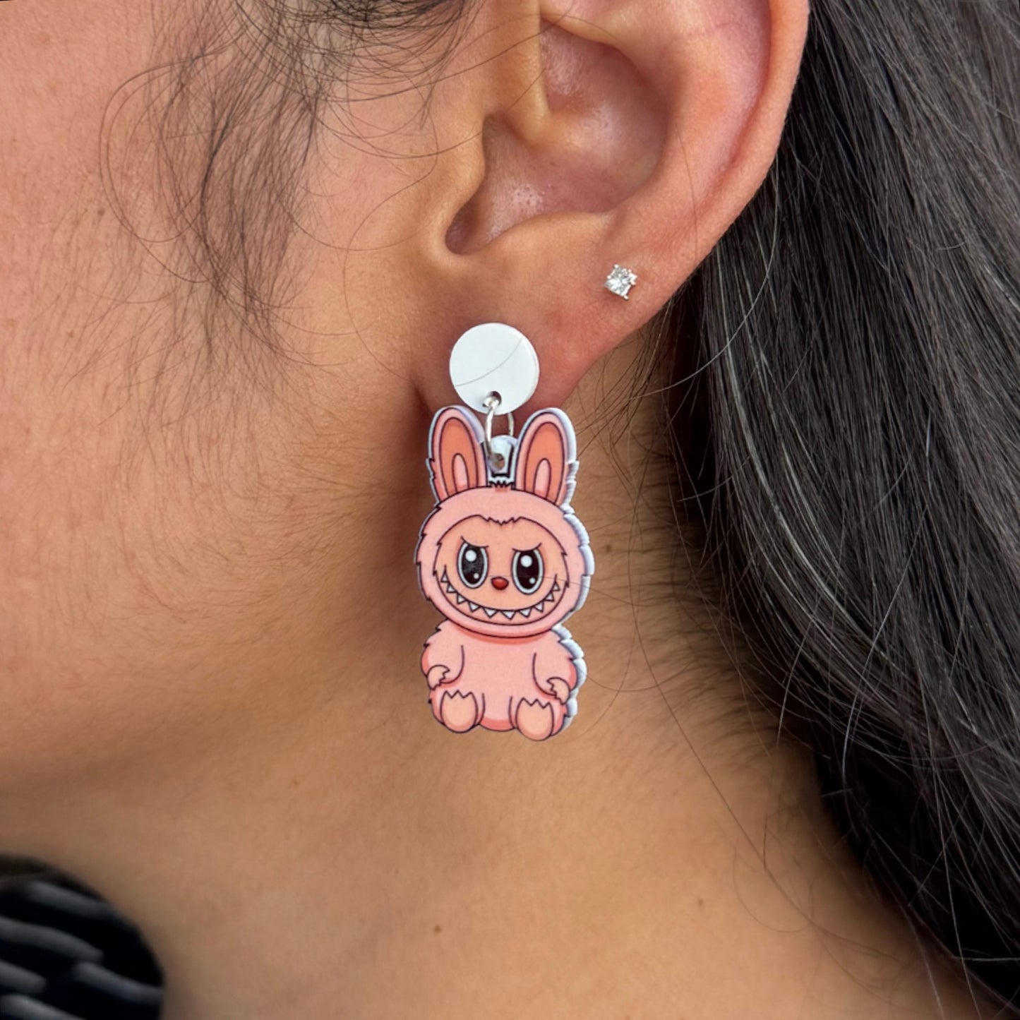 Labubu Rakhi + Earrings Combo