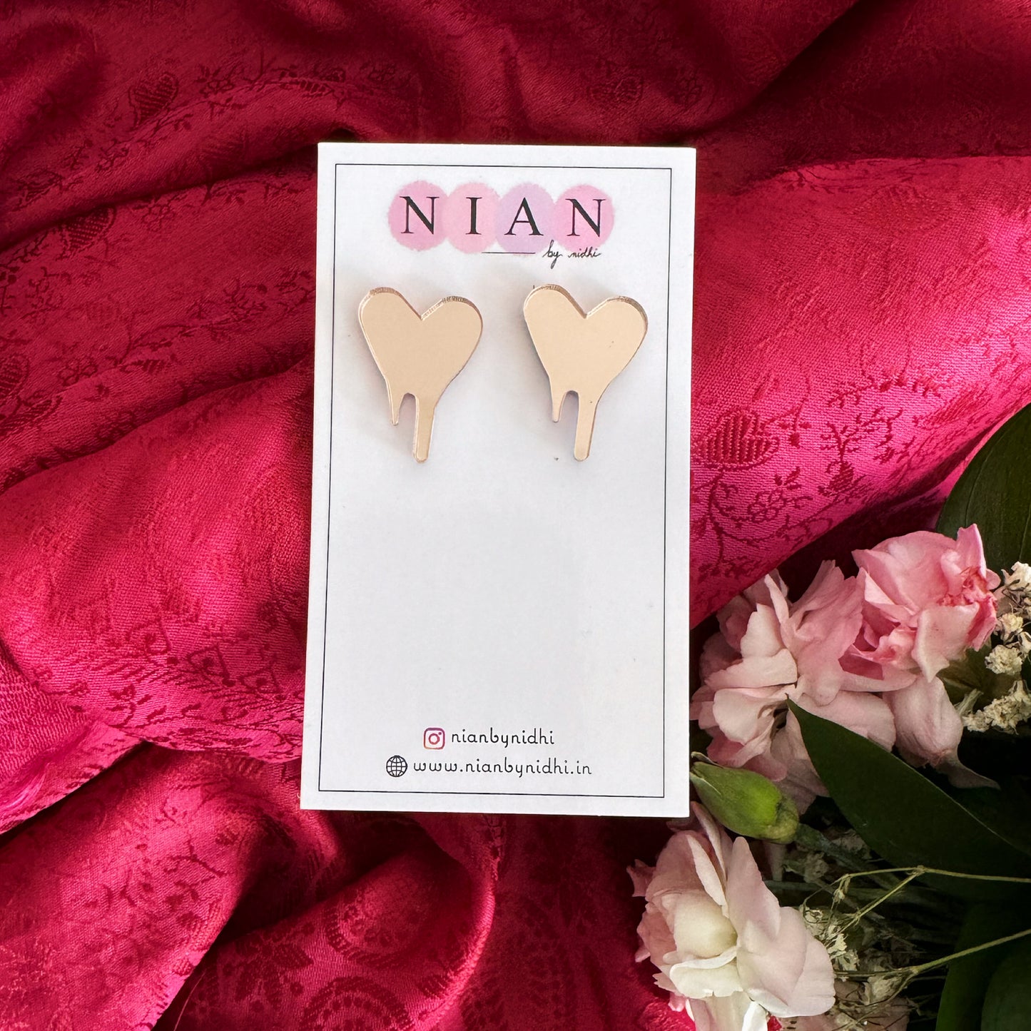 Dripping Love Studs