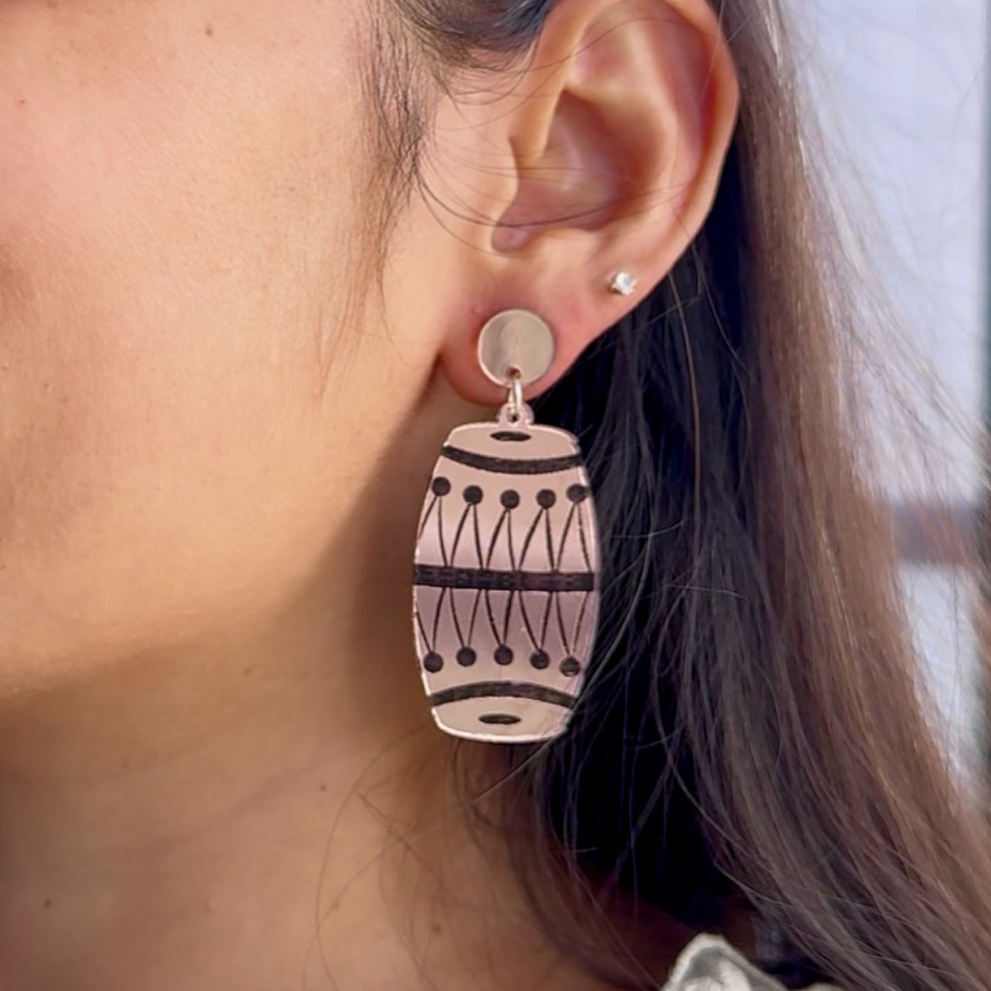 Dhol Earrings