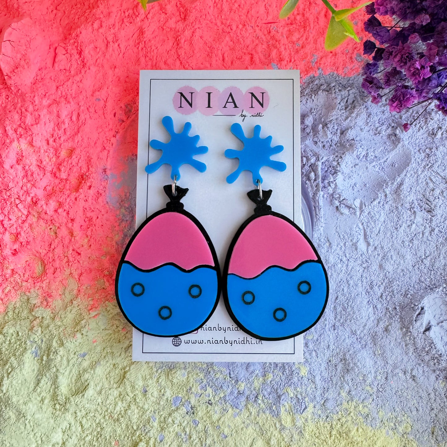 Holi ke Gubbare Earrings
