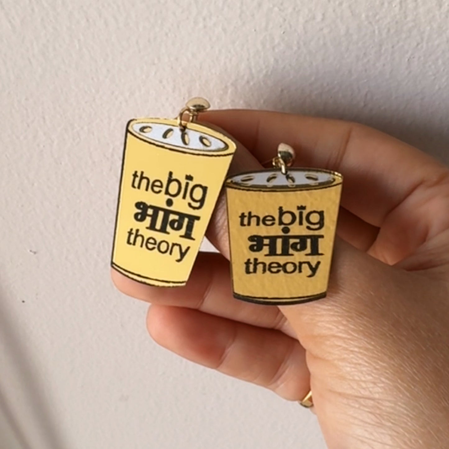 Holi Bhang Earrings