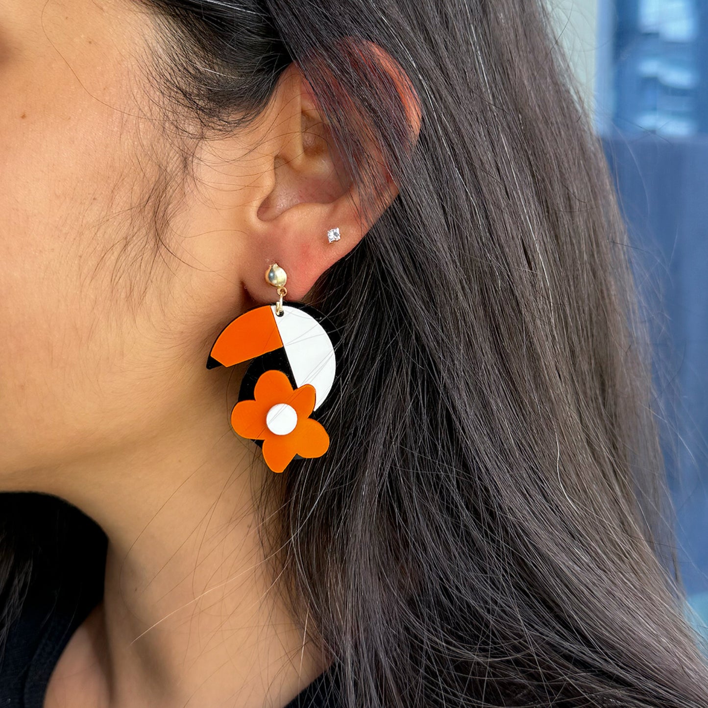 Tropical Toucan Earrings