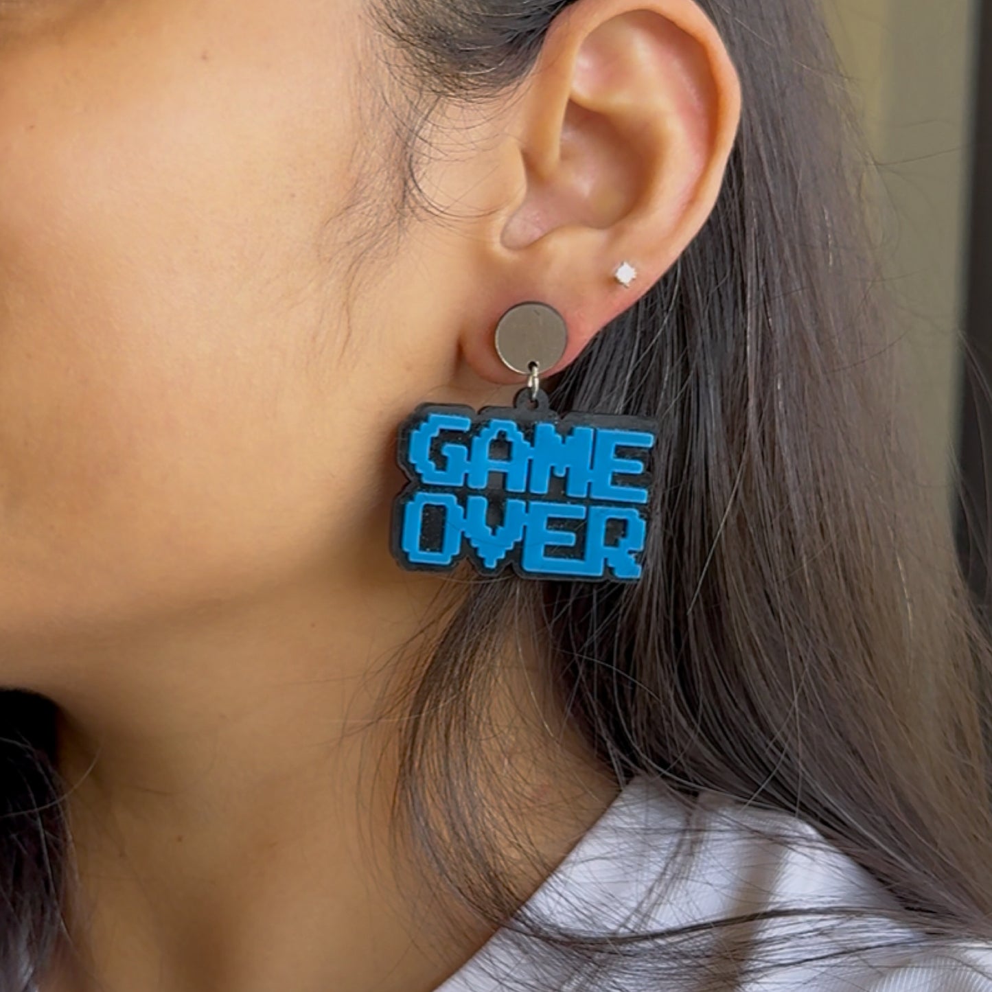 Retro Game Earrings