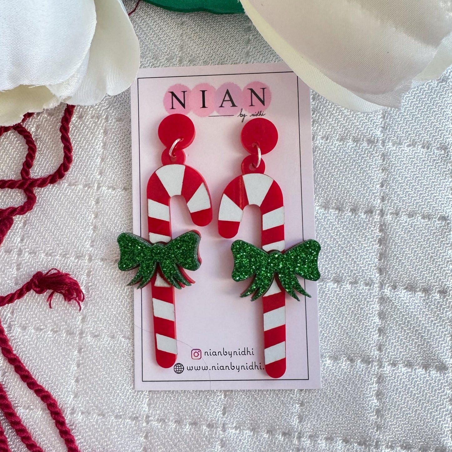 Candy Cane Danglers