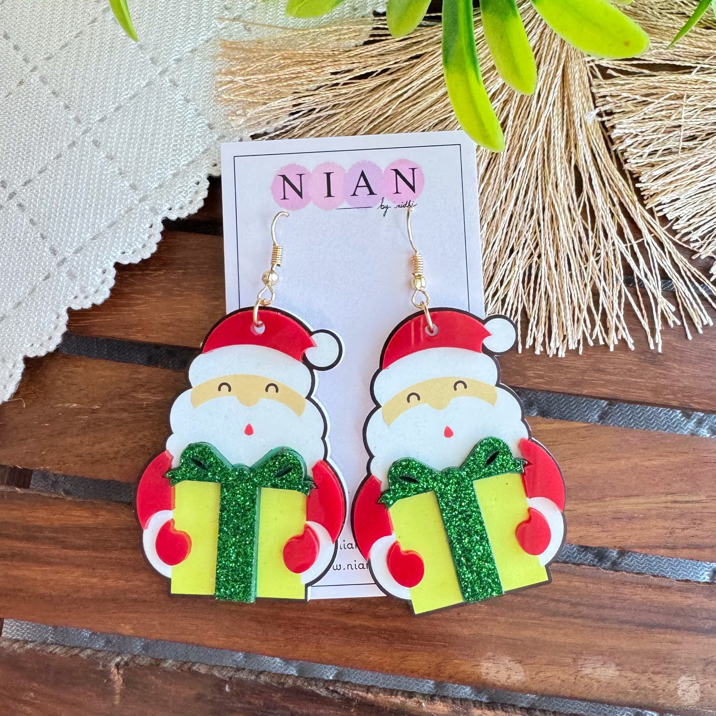 Santa's Surprise Earrings