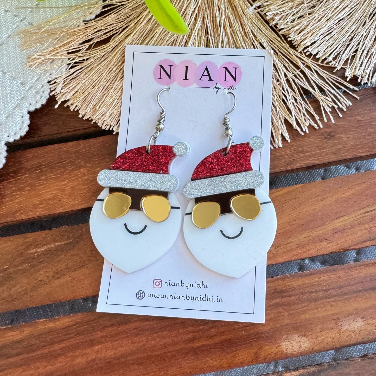 Yo Santa Earrings