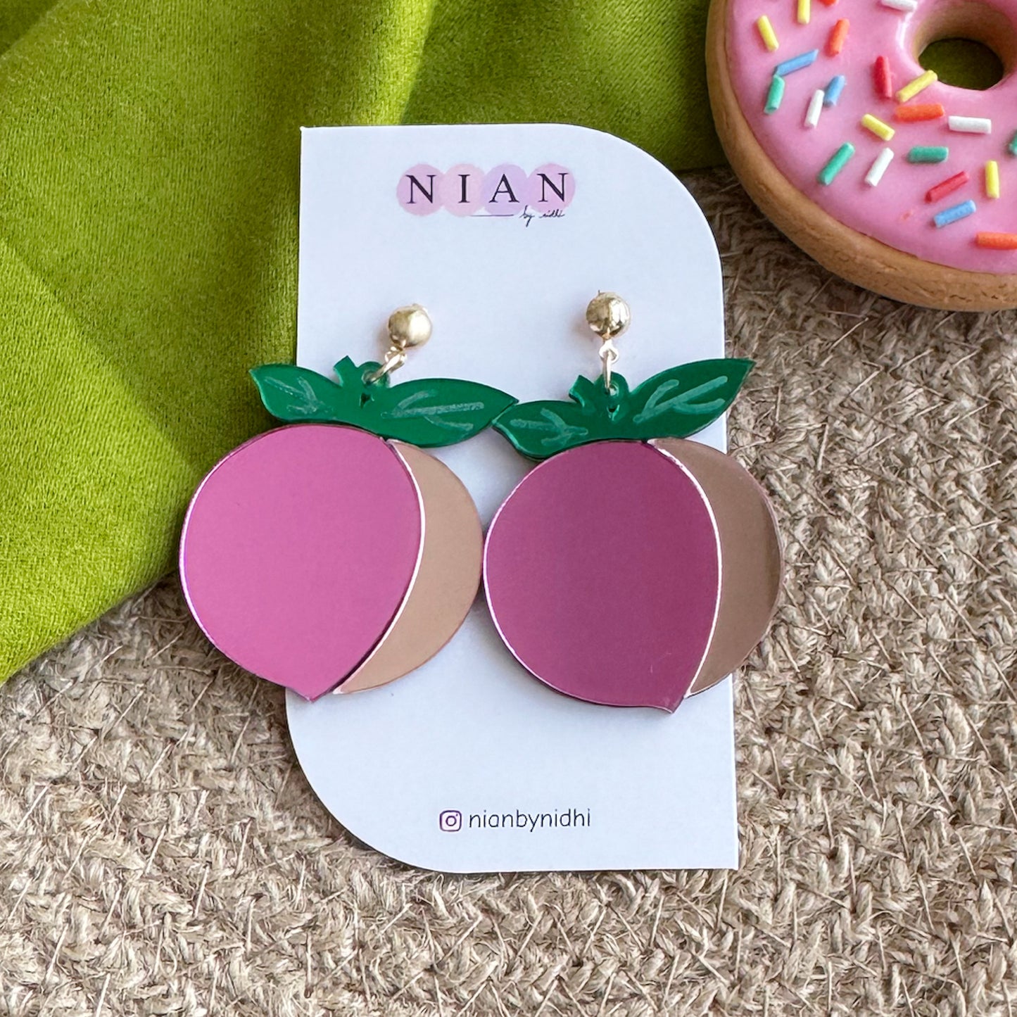 Peach Please Earrings
