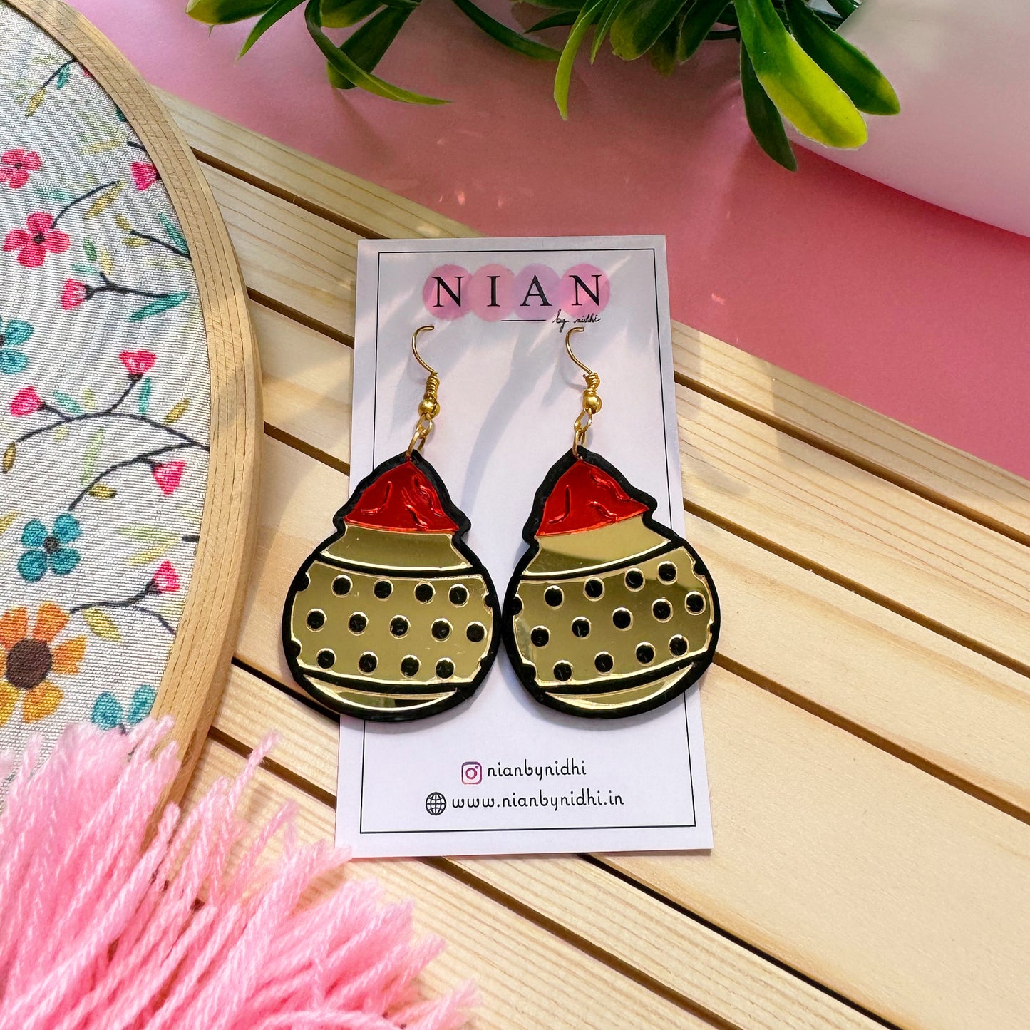 Gulal ki Matki Earrings