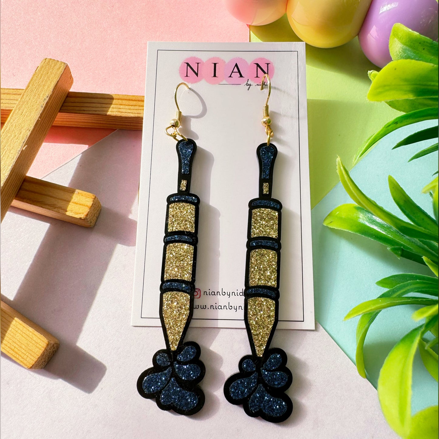 Rangon ki Pichkari Earrings