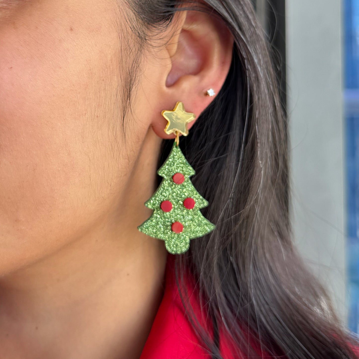 Xmas Tree Earrings