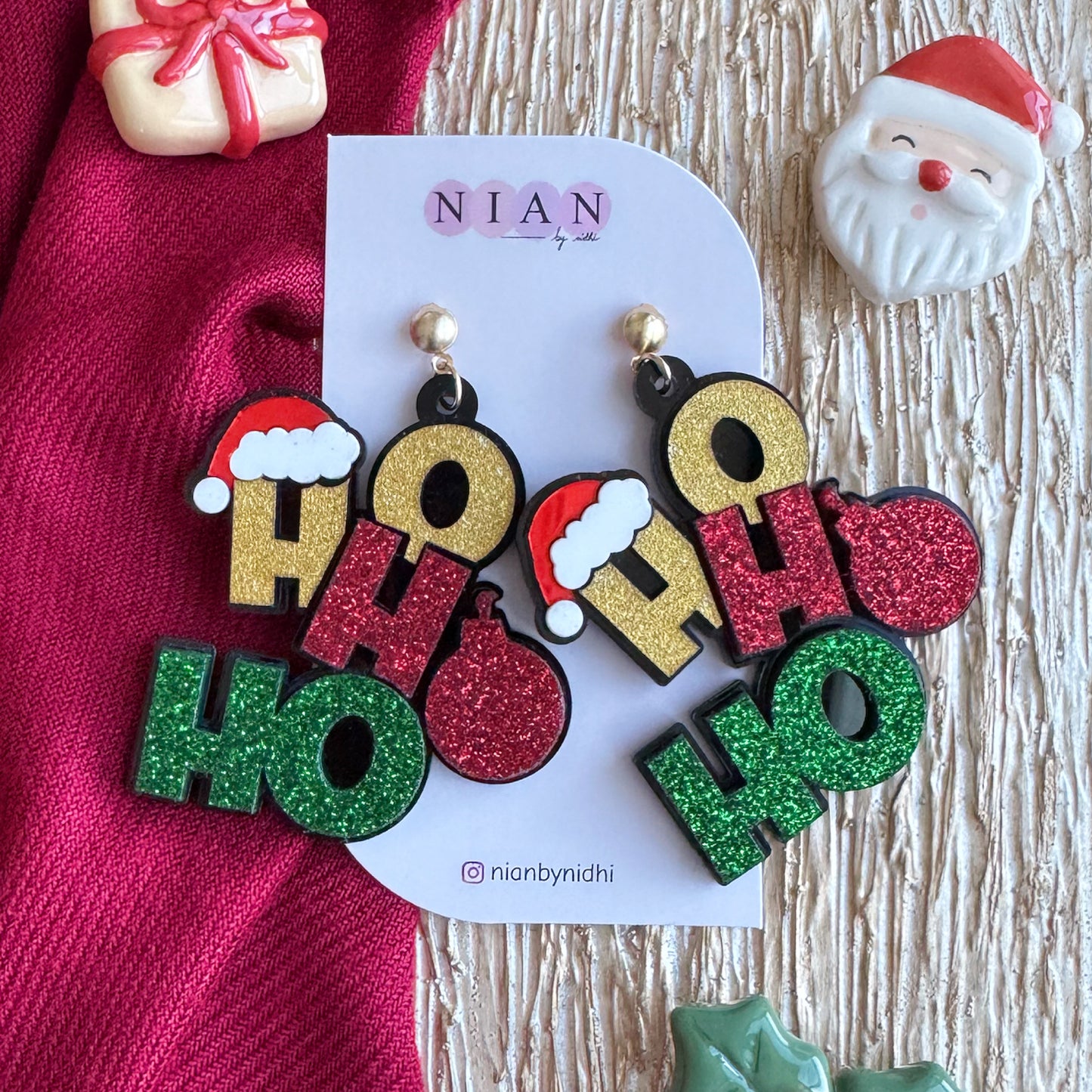 HO HO HO Earrings