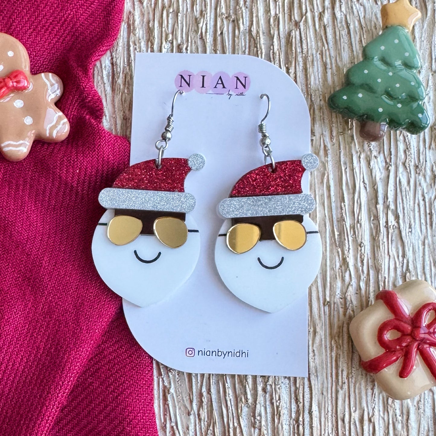 Yo Santa Earrings