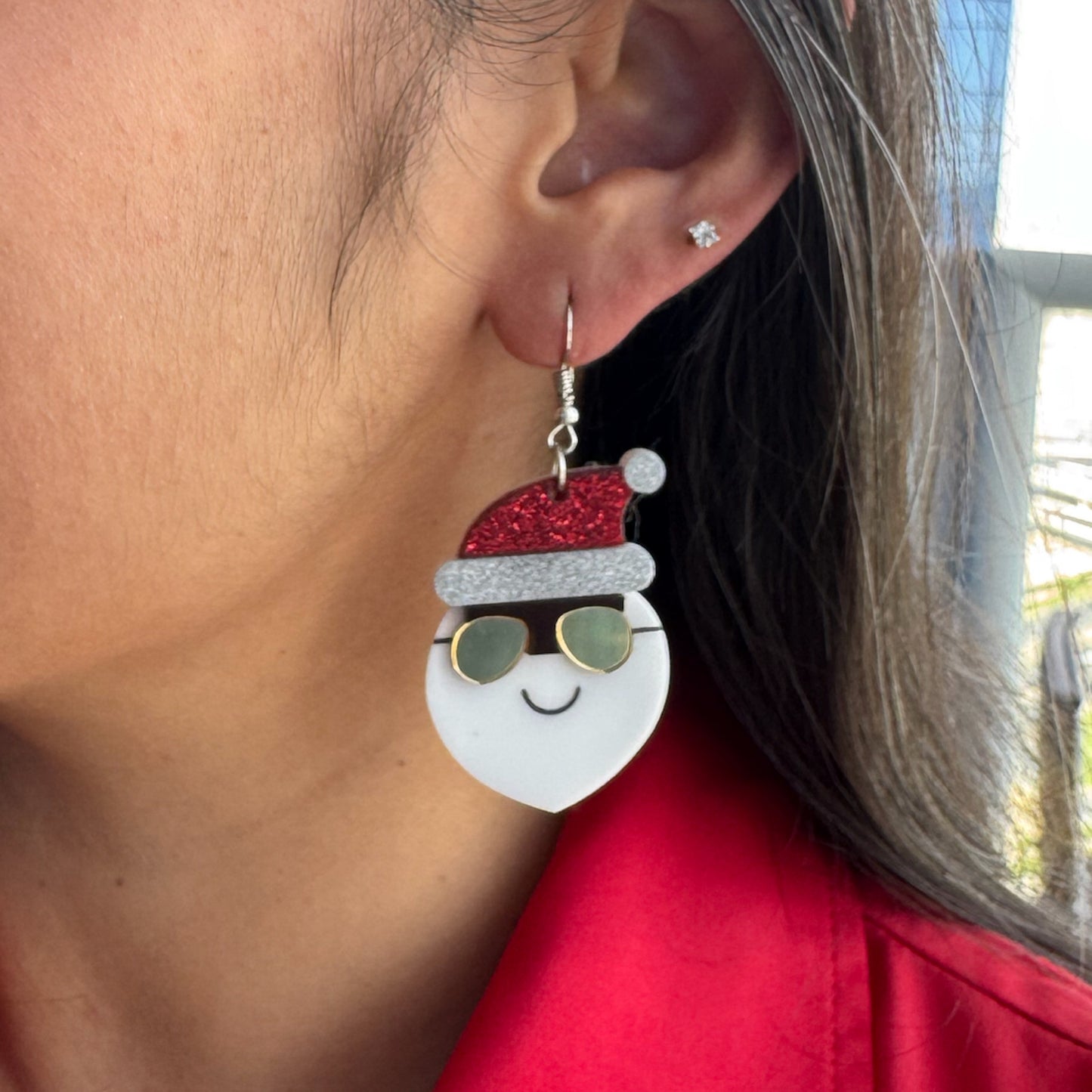 Yo Santa Earrings