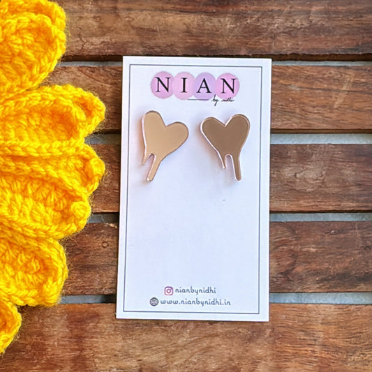 Dripping Love Studs