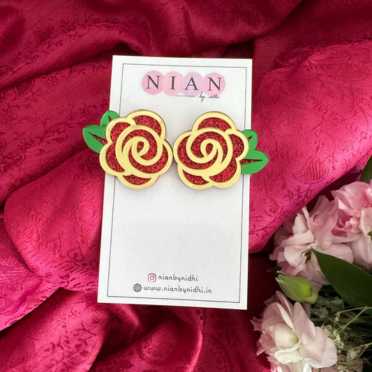 Ravishing Rose Earrings