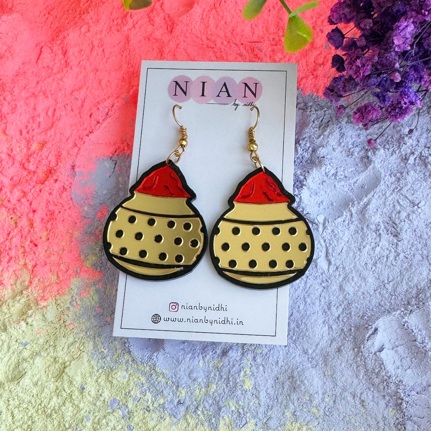 Gulal ki Matki Earrings