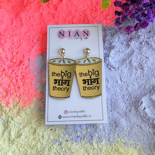 Holi Bhang Earrings
