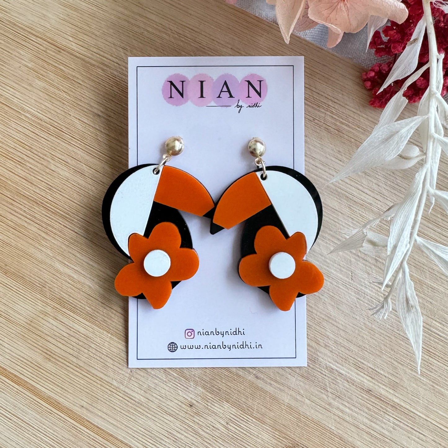 Tropical Toucan Earrings