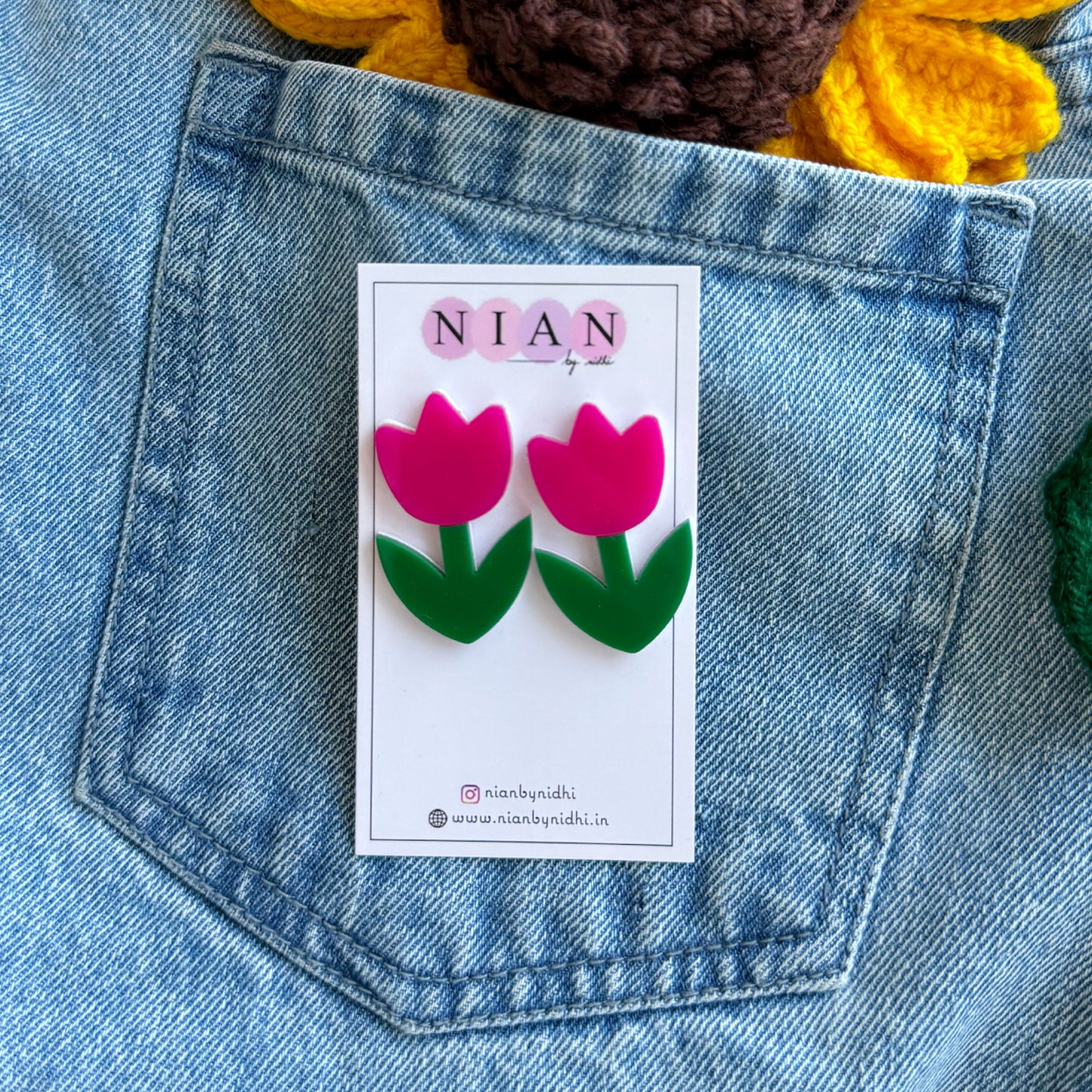 Tulip Twirl Studs