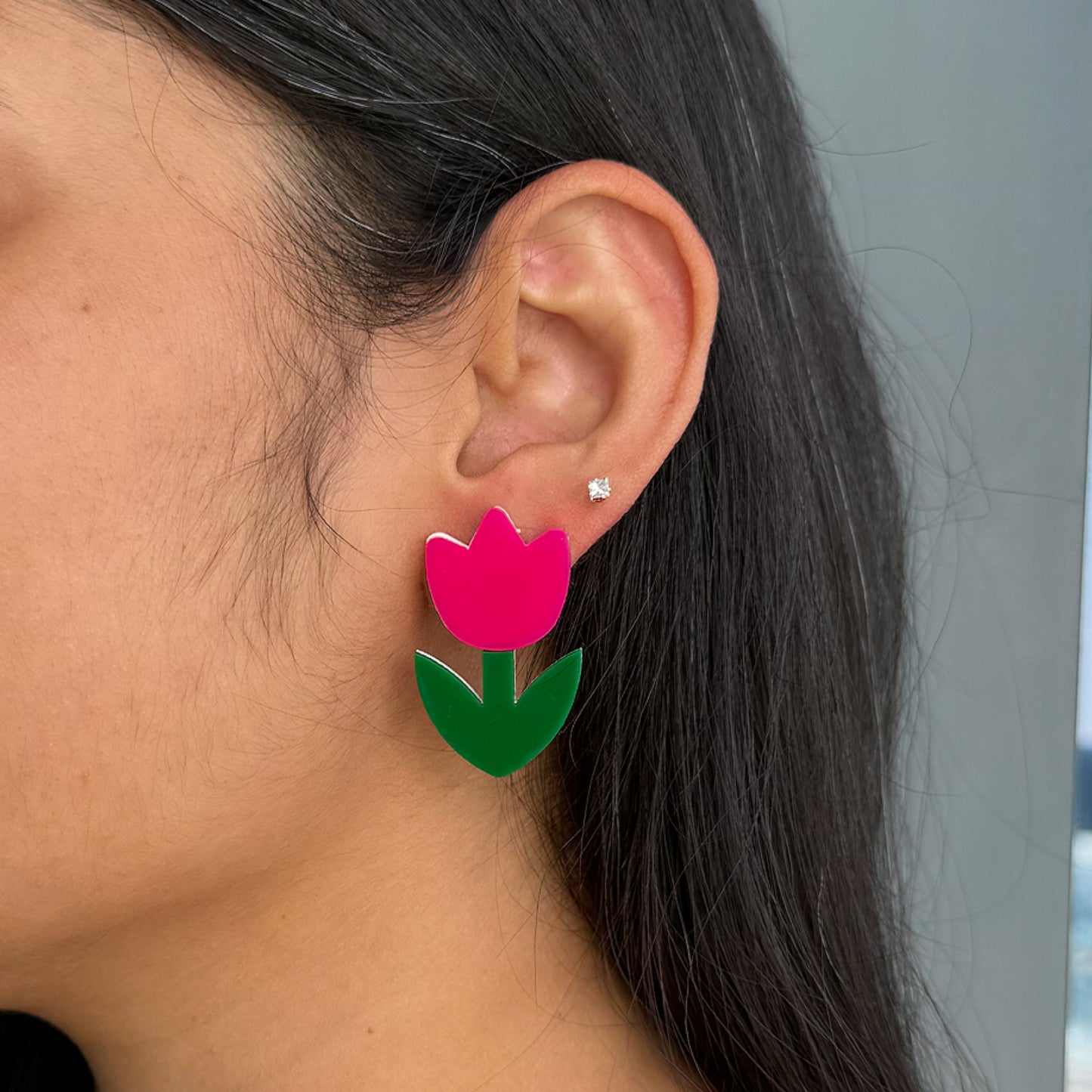 Tulip Twirl Studs