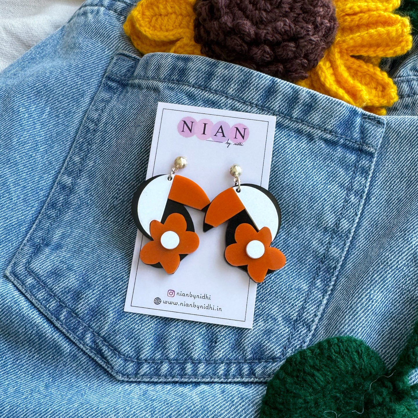 Tropical Toucan Earrings