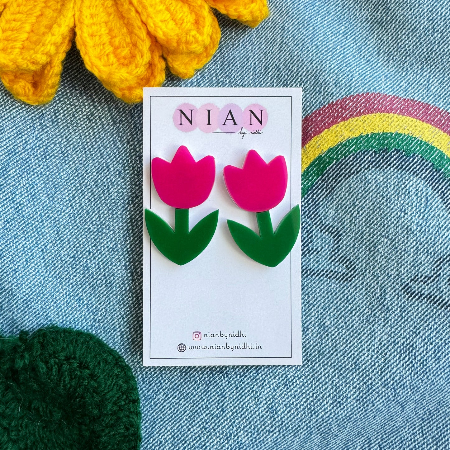 Tulip Twirl Studs