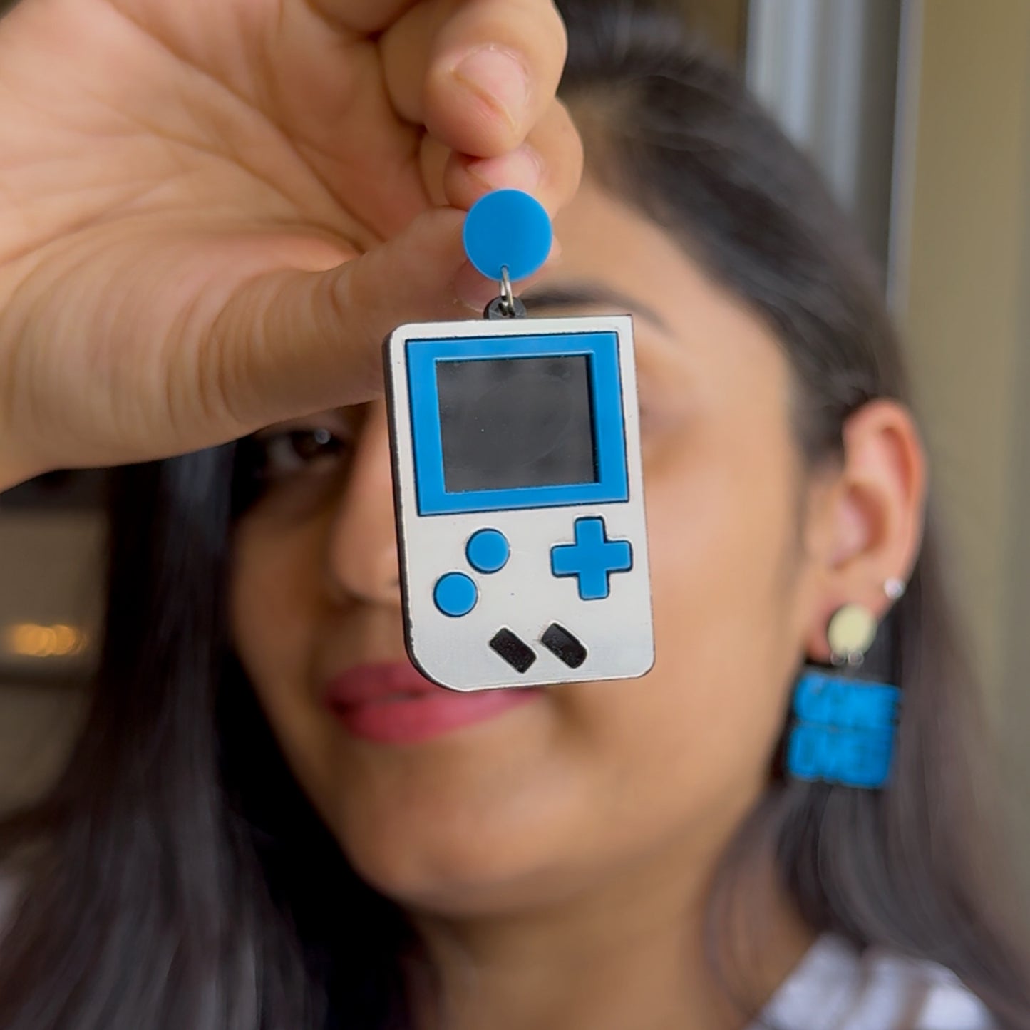 Retro Game Earrings