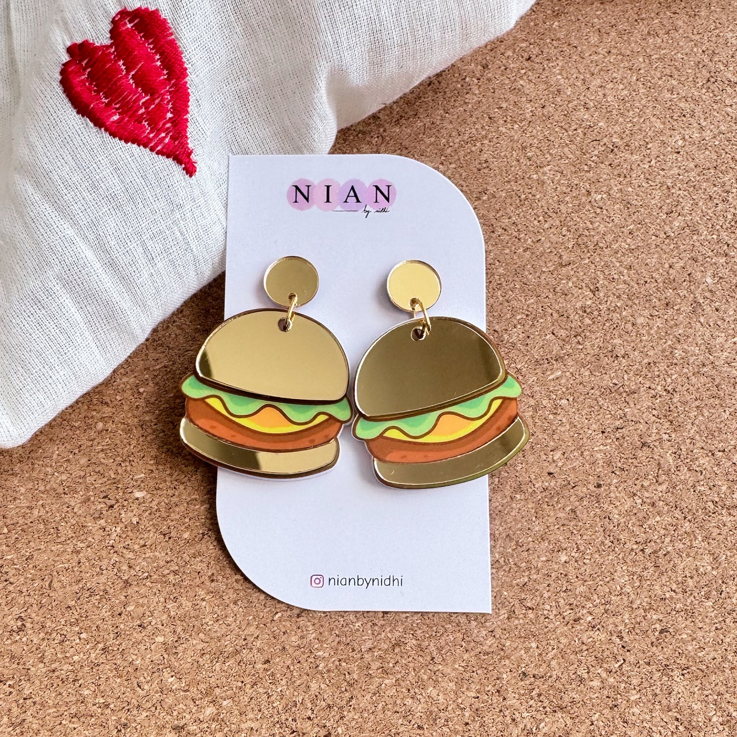 Burger Bae Earrings