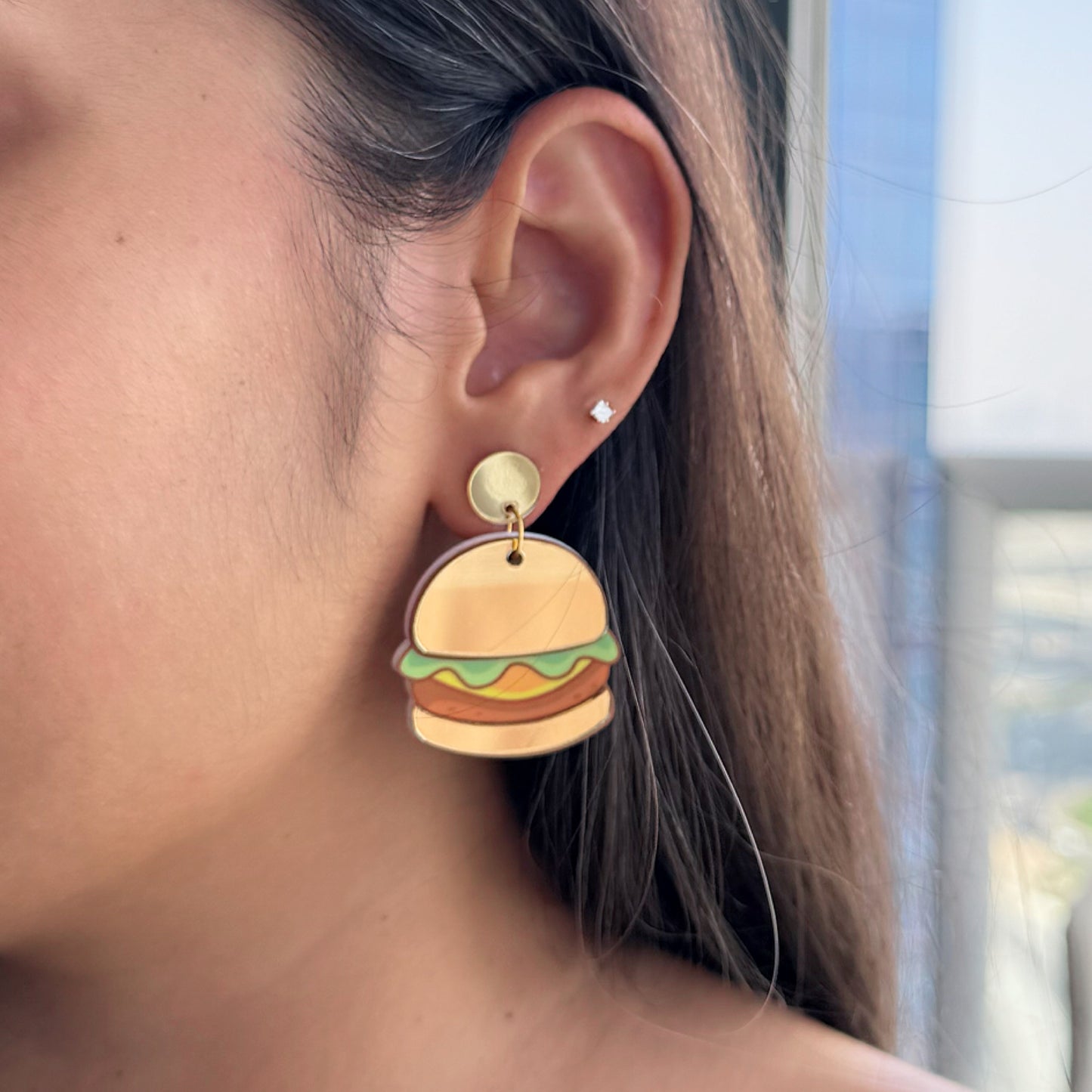Burger Bae Earrings