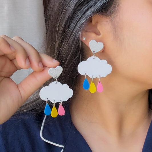 Rainy Cloud Earrings