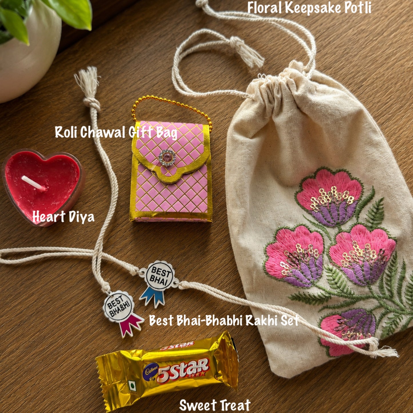 Best Bhai Bhabhi Mini Rakhi Hamper