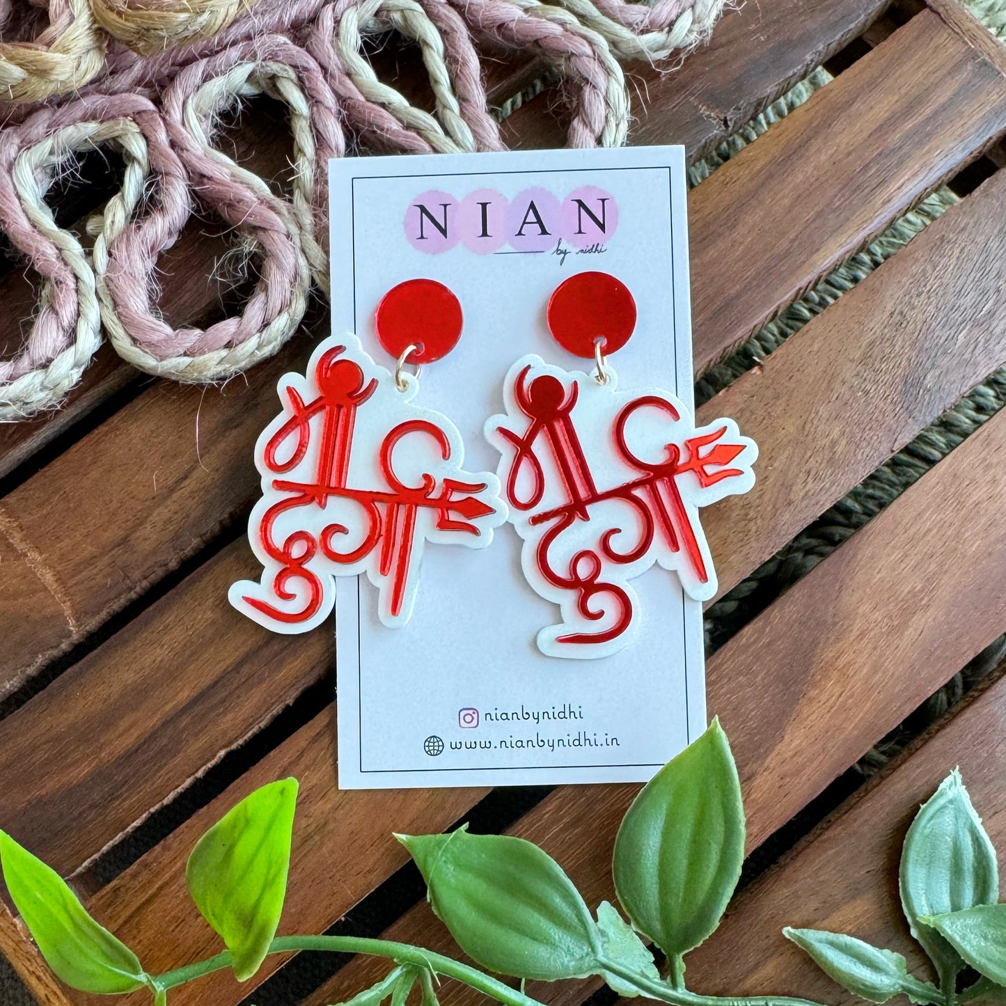 Maa Durga Earrings