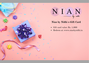 Nian by Nidhi e-Gift Card
